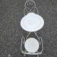 Wrought iron garden furniture