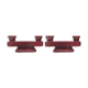 Pair of art deco candlesticks 40s