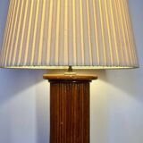 Large rattan lamp from the 60s/70s
