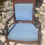 Pair of Empire Period Dolphin Armchairs