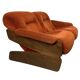 Vintage Space Age Sofa Two Seater Sofa Design 1970s