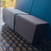 Set of 2 Haworth poufs