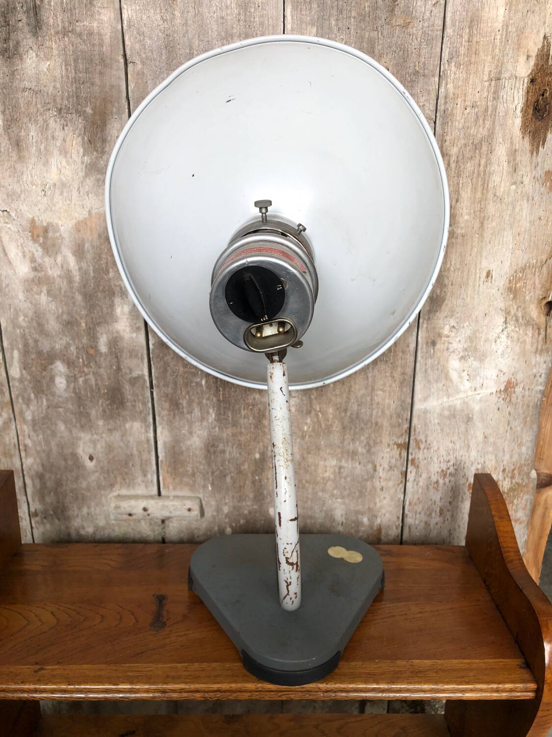 Old Super Thermolite Heating Lamp Metal & Aluminum