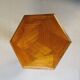 Side table with removable polygonal top, Art Deco, inlaid 1925