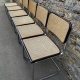 Cesca B32 Marcel Breuer chairs made in italy