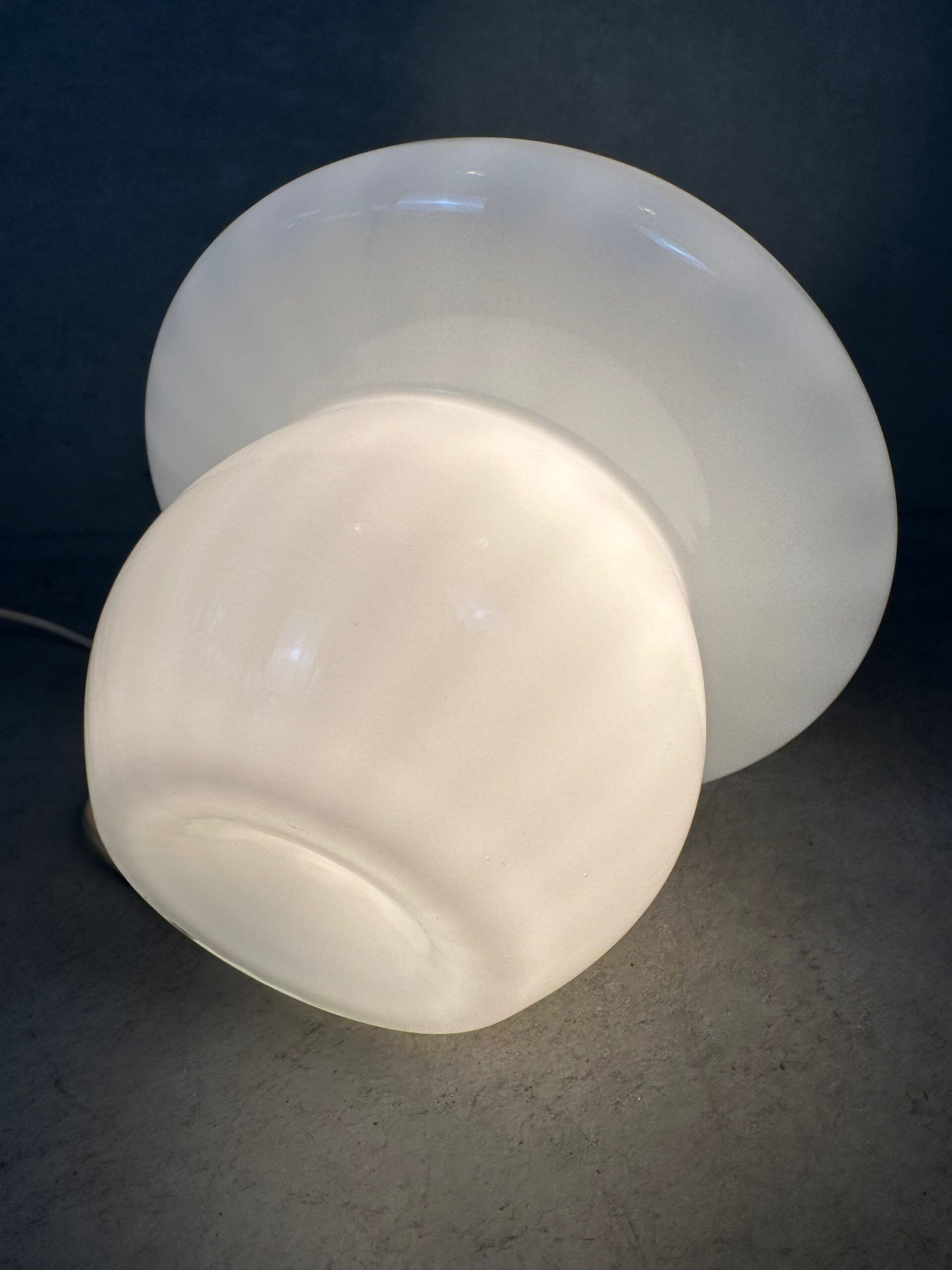 Lampe champignon vintage 'swirl'