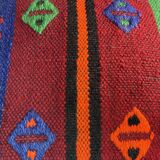 Vintage turkish Kilim cushion cover 40x40cm