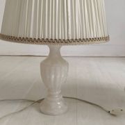 Paire de lampes à poser en Albatre vintage 1970's