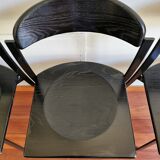 Série 4 chaises made in Italy Arclinea