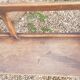 Ancient church bench