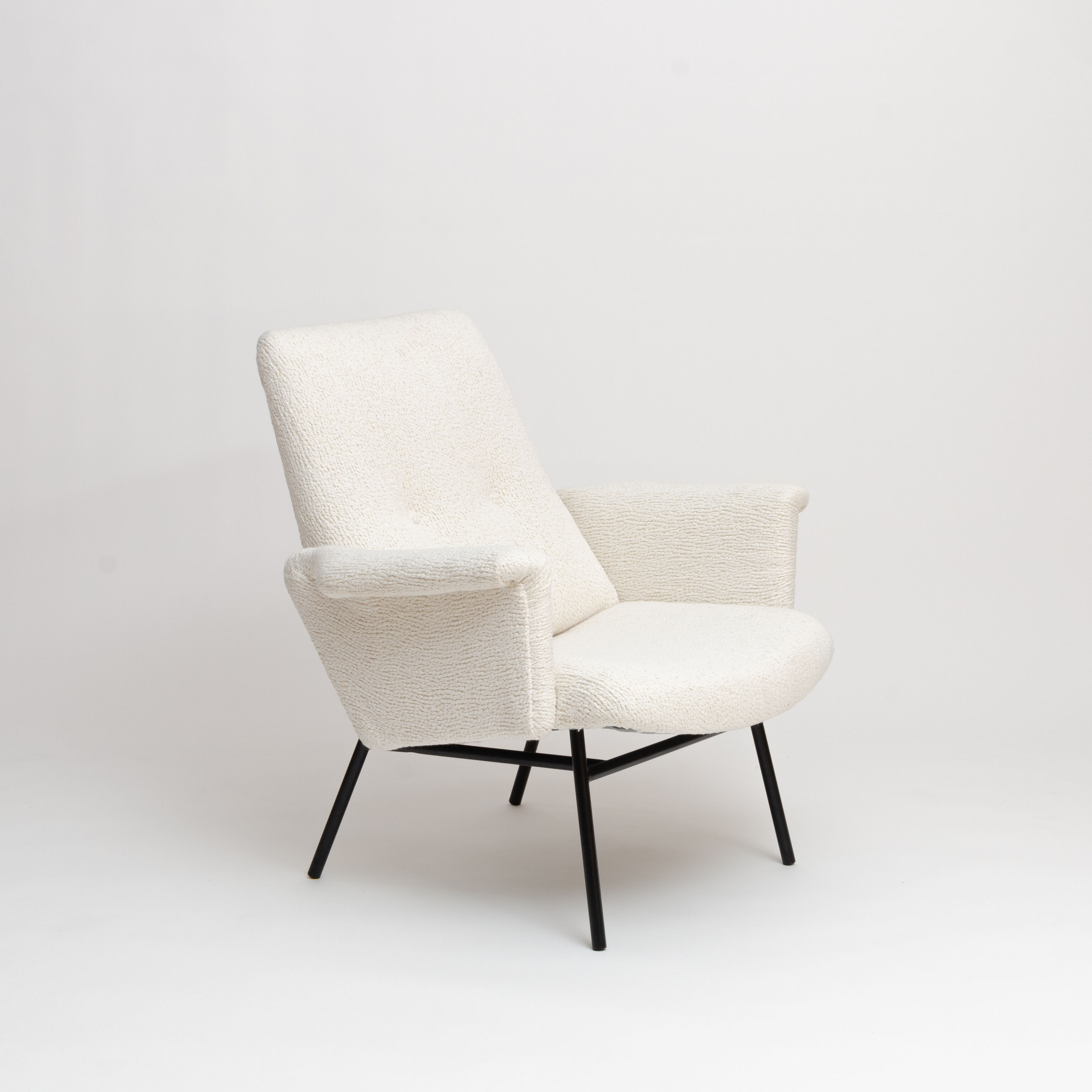 Pair of SK660 armchairs by Pierre Guariche for Steiner - 1953, France