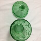 vintage colorful glass candy