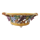 Italian openwork oval basket