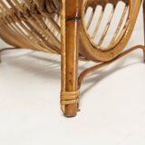 Bamboo magazine rack 1960