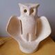 Owl lamp in ceramic 1970