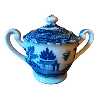 Asian porcelain sugar bowl