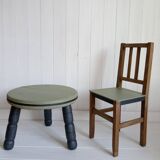 Children's table and chair