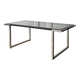 Coffee table chrome and glass, 1970