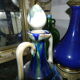 Bottle in sandstone