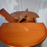 Scandinavian extendable oblong table in G Plan teak
