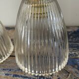 Pair of holophane vintage wall sconces