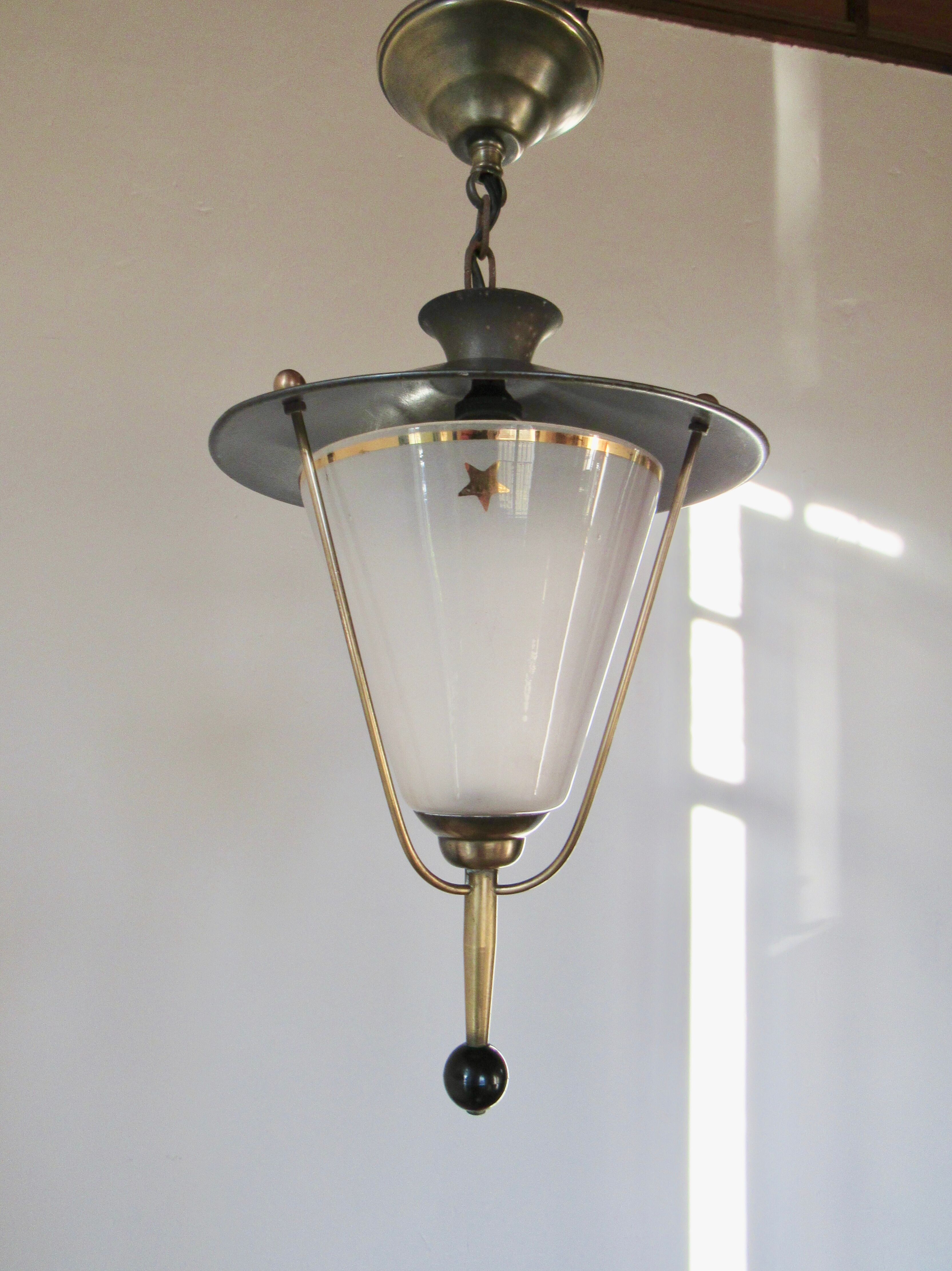 Suspension lantern of the 50s