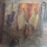 Auto portrait d'un peintre brocanteur, G. Lirand