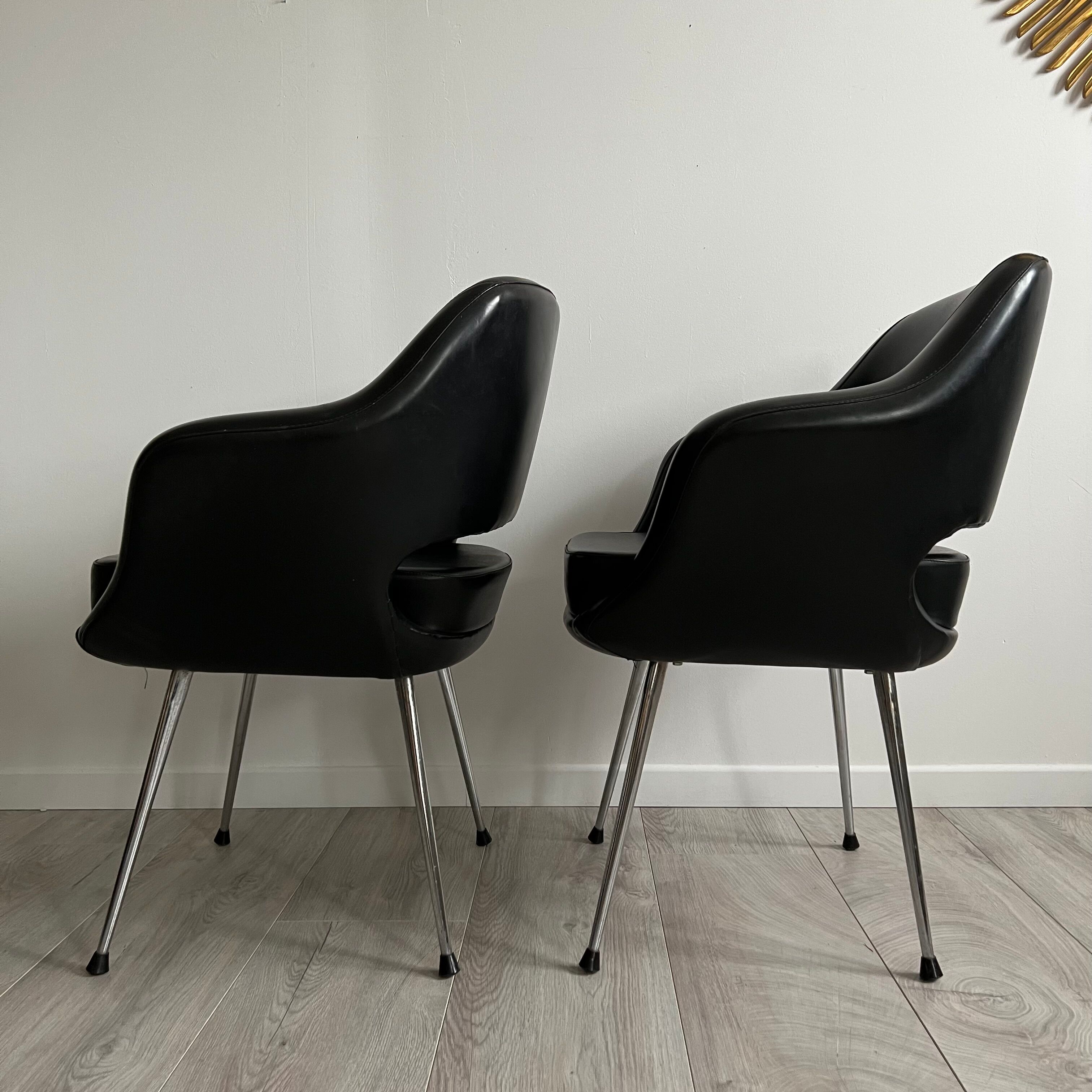 Pair of vintage armchairs