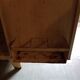 antique metal cabinet two doors