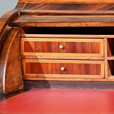 Mahogany and Rosewood Cylinder Desk, Louis XV period – 1st part XVI