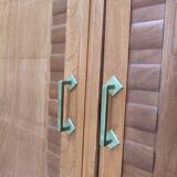 Asymmetrical art deco wardrobe