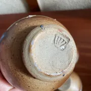 4 pyrite stone ramekins by Pierre Digan