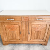 Buffet parisien Art déco en chêne 1930-1940