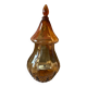 Pot en verre ambré