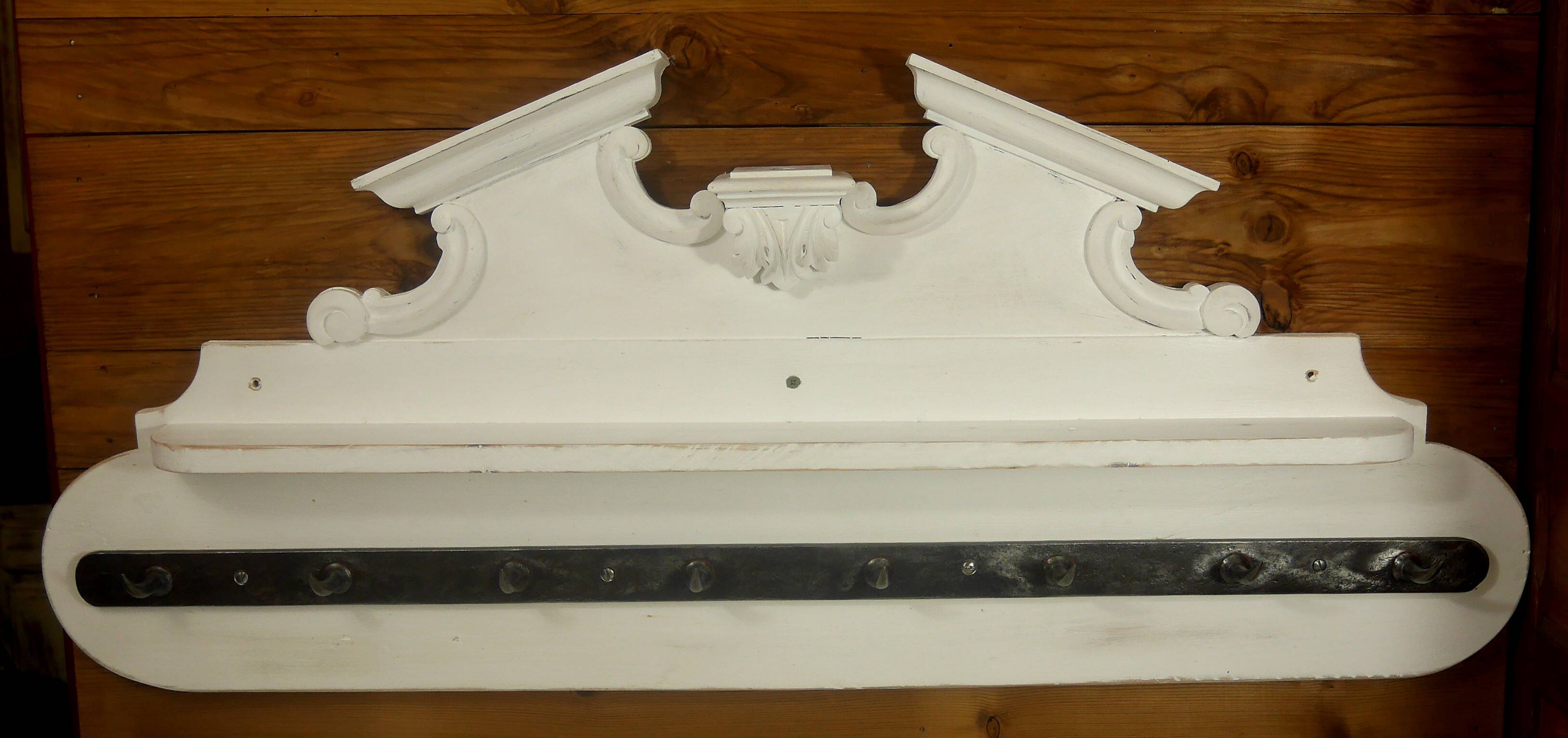 Old credence crochet display charcuterie