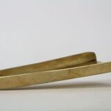 Vintage brass fireplace accessory set