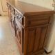 Vintage 4-door sideboard in solid wood
