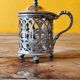 Silver-plated mustard pot from Cristofle France - mustard pot