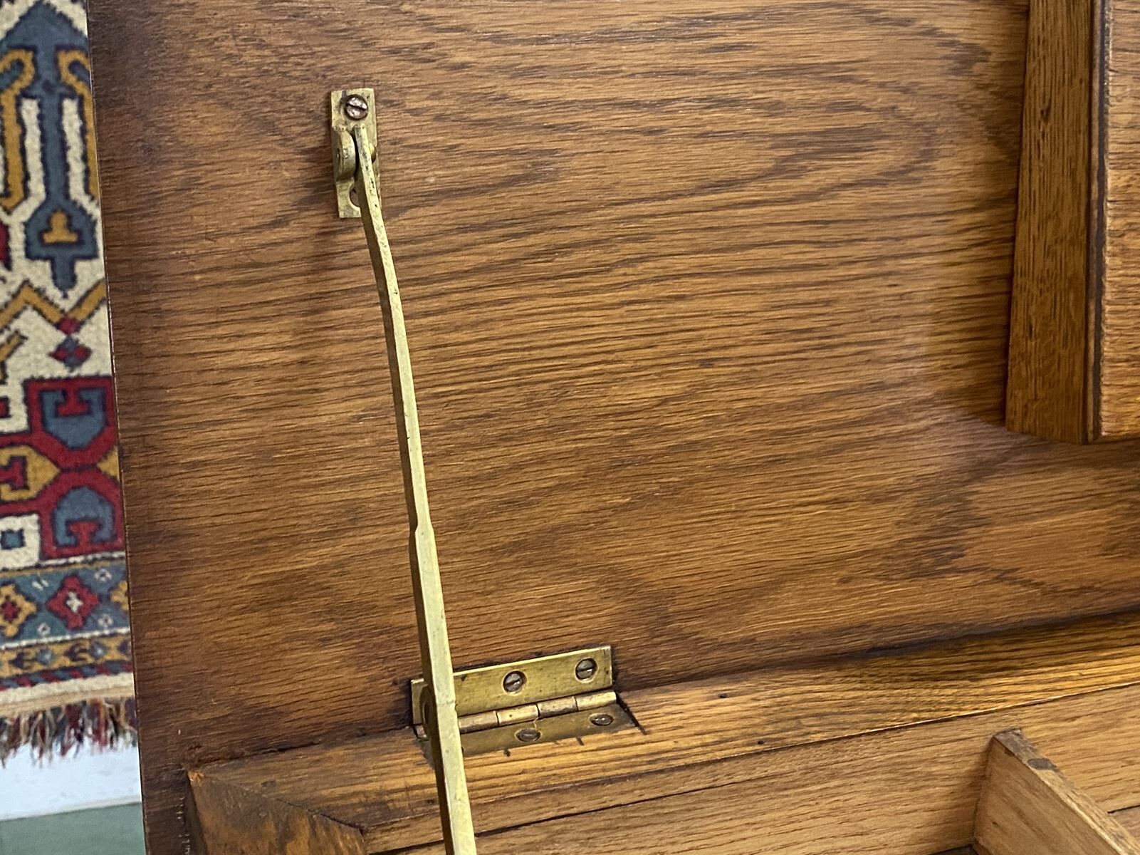 English oak dressing table, dresser 1930