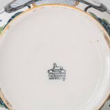 Chinese porcelain table lamp hand-painted by Petrus Regout, circa 1880, new lampshade.