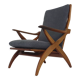 Mid-century teak lounge chair, by Topform, The Netherlands 1950's