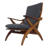 Mid-century teak lounge chair, by Topform, The Netherlands 1950's
