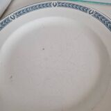 Set of 14 Terre de fer Salins plates, Castellane model