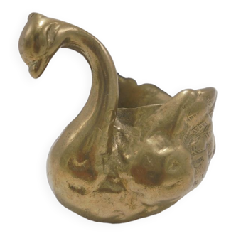 Bronze swan