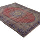 Anatolian handmade vintage rug 273 cm x 212 cm