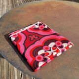 Nappe 137x130cm en tissu imprimé vintage