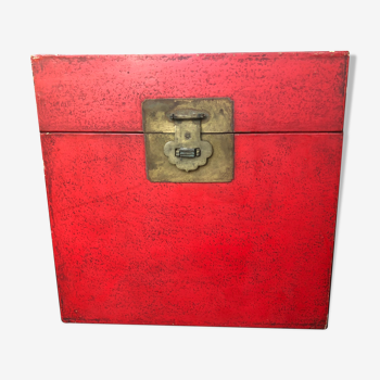 Red Chinese chest