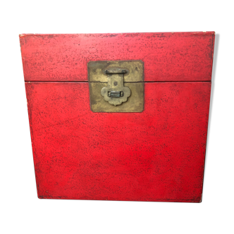 Red Chinese chest