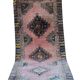 Vintage Turkish hallway rug 135x330 cm