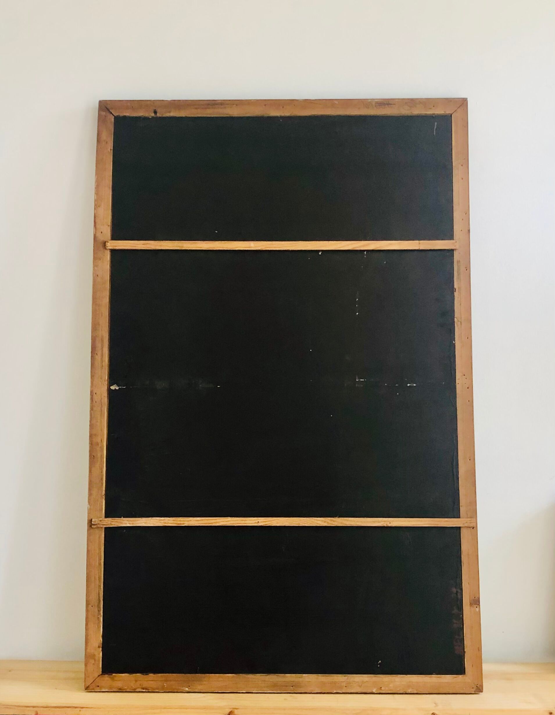 Old mirror in wood and gilded stucco, 114 x 93 cm